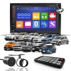 Kit Central Multimídia Universal Espelhamento Usb Mp5 2 Din Bluetooth 