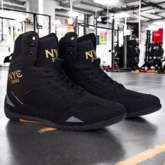 Tenis Bota Adulto Nyc Shoes Treino Academia Masculino Feminino, Preto,