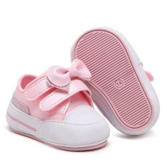 Tênis Sapatinho Feminino Infantil Bebê Casual Menina Elegante Kids Prá