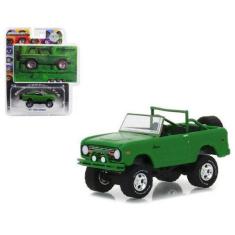 Miniatura Jeep Ford Bronco BFgoodrich 1971 Greenlight 1/64, Verde