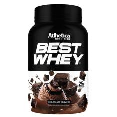 Suplemento Best Whey Isolado Hidro Brownie 900g - Atlhetica-Unissex