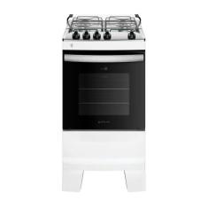 Fogão 4 Bocas Atlas Agile Up Glass com Mesa Inox e Acendimento Automat
