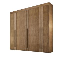 Guarda Roupa Casal San Miguel 6 Portas 6 Gavetas Rufato Imbuia