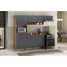Cozinha Compacta Atualle Fortaleza 187cm 7 Portas 2 Gavetas MDP 