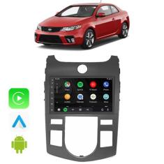 Kit Multimidia Cerato 2009 2010 2011 2012 2013 7" Android Auto CarPlay