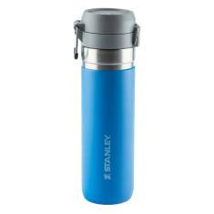 GARRAFA STANLEY TÉRMICA QUICK FLIP AZURE EM AÇO INOXIDÁVEL 710ML 08393-00