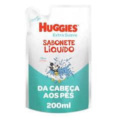 Sabonete Líquido Infantil Huggies Extra Suave Refil 200ml