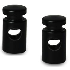 Kit Com 2 Desviador De Cabo Para Pendentes Lustre Preto