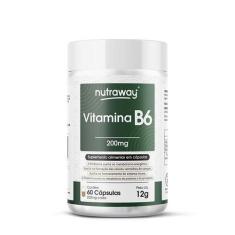 Vitamina B6 200Mg 60 Capsulas - Nutraway