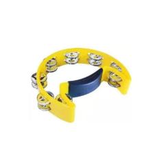 Pandeiro Meia Lua Pandeirola Spanking  Amarelo