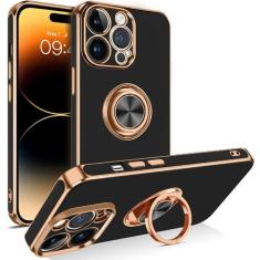 Capinha Compatível iPhone 14 14PRO 14PLUS 14MAX - Fashion Case, Preto,