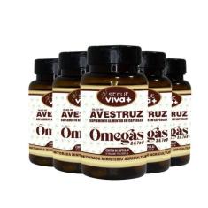 5x oleo de avestruz strut original omega 3 6 7 9 hf suplements - Genui