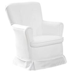 Poltrona De Amamentação Aconchego Com Balanço Branco - Canaã