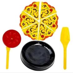 Kit Cheff da Pizza brinquedo Infantil cozinha 9 peças  - OMG