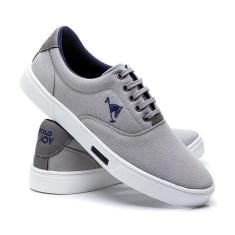 Tênis Sapatênis Masculino Polo Joy Casual Em Lona-Masculino