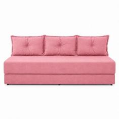 Sofá Cama 3em1 em Tecido Suede com Almofadas - Sofá que vira cama Mult