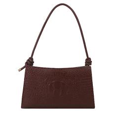 Pequenas bolsas de ombro Tote para mulheres Bolsa de mão clássica retrô Bolsa de embreagem fofa e bolsa de mão (Brown)