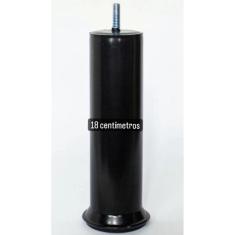 Kit 13 Pes Preto Alto para Cama Box Queen Altura 18cm