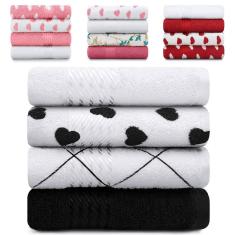 Jogo de Toalhas 4 Peças - Rosto Felpuda 100% Algodão Prisma - Emcompre