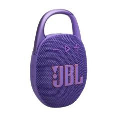 Caixa de Som Bluetooth Portátil JBL Clip 5 Roxa, 12