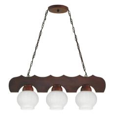 Pendente Muller Canga 3 Lâmpadas Envelhecido 303E