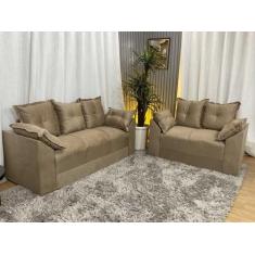Sofá 2 e 3 Lugares Bege 607 Paris - Alpoim