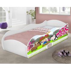 Cama Quarto Infantil Carro com Colchão - DULLAR Móveis, fazendinha