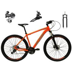 Bicicleta Aro 29 Ksw Xlt Alumínio 24v Câmbio Shimano Acera K7Suspensão Com Trava Freio a Disco-Unissex