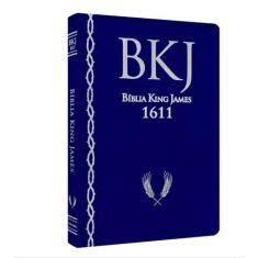 Bíblia King James Bkj 1611 Ultrafina Slim Azul - Bv Books