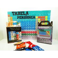 Kit Jogos Personalizados Da Tabela Periódica Quebra-Cabeça - Reidopend