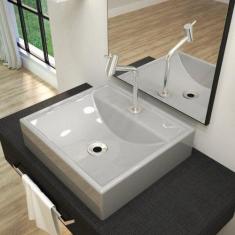 Kit Cuba Q39 com Torneira Pratika 1060 Metal e Válvula 1 Pol. Sifão Cr