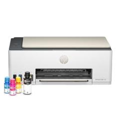 Impressora Multifuncional HP Smart Tank 583 Tanque de Tinta Colorida Wi-Fi com autorreparo, USB - Impressora, Copiadora e Scanner Cor: ‎Branco (4A8D8A)
