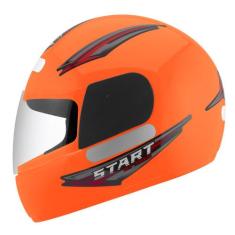 Capacete Fechado Moto Mixs Start Masculino Feminino Segurança Conforto