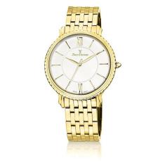 Relógio De Pulso Jean Vernier Masculino Aço Jv01025