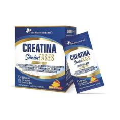Creatina Sênior Coenzima Cúrcuma Colágeno Tipo 2 200g Sabor Manga - Flora nativa do brasil-Unissex