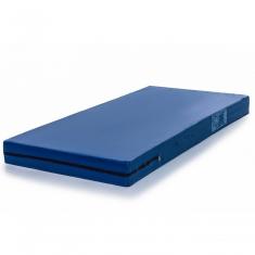 Colchão Espuma Hospitalar D28 Solteiro 88x188x14cm Azul Colchões Castor