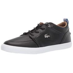 Lacoste Tênis masculino Bayliss, Preto/branco, 41