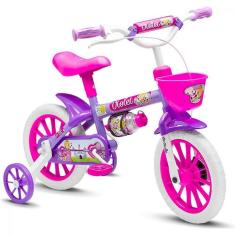 Bicicleta Aro 12 Infantil Nathor Violeta