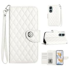 Para Honor 90, capa carteira com alça de pulso, capa flip de couro com fecho magnético com 7 cartões e 1 compartimento para dinheiro, suporte feminino presente capa de telefone para Honor 90 6,7