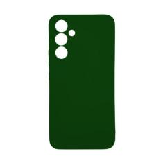 Capa Aveludada + Película Hidrogel Compatível Samsung M35 - DB, Verde-