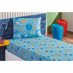 Jogo De Lençol Cama Solteiro Bouti Infantil Personagens 2 Peças - Haru