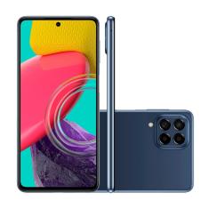 Smartphone Samsung Galaxy M53 5G 128GB DUAL CHIP Octa-Core 8GB RAM 6 Câm.Quádrupla+Selfie 32M