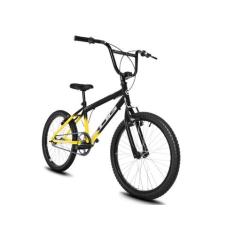 Bicicleta Infantil Passeio Aro 20 KOG CrossX Freio V-Brake, Amarelo de