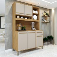 Armário de Cozinha 5 Portas 1 Gaveta Ágata - Valdemóveis