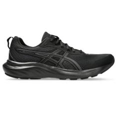 ASICS Tênis de corrida masculino Gel-Contend 9, Preto/grafite cinza, 39