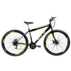 Bicicleta Aro 29 Kls Sport Gold Freio Disco Mtb 21 Marchas, Preto, Ama