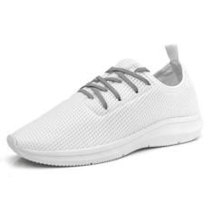 Tênis Feminino Leve Moderno Academia Caminhada - EXP, 36, Cinza, Femin