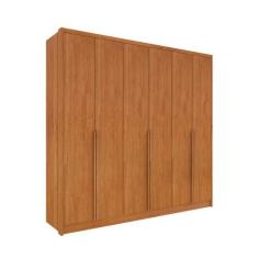 Guarda Roupa Casal 6 Portas 6 Gavetas 100% MDF Fortuna s/ Espelho s/ p