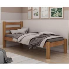 Cama De Solteiro Para Colchão 78cm Guara Plus Arauna Freijo - ARAÚNA M