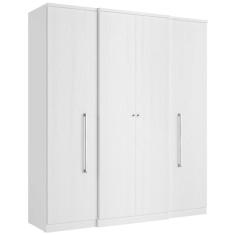 Guarda-Roupa Casal Splendore 4 Portas 2 Gavetas Branco Sensitive THB